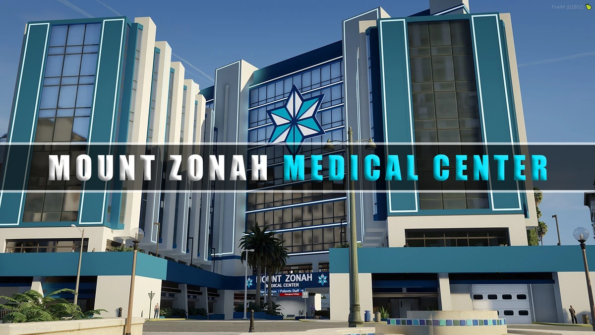 MOUNT ZONAH MEDICAL CENTER – Fully Open Source | Premium FiveM Hospital MLO
